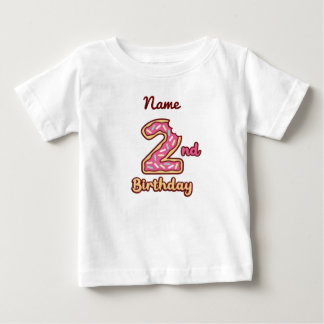 Donut Baby 2e verjaardag t-shirt