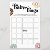 Donut Baby Bingo Game Flyer (Voorkant)