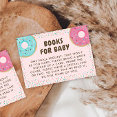 Donut Baby shower Boeken voor Baby Enclosure Kaart