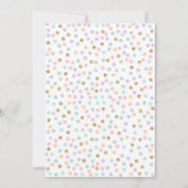 Donut Baby shower Invitation Donut Sprinkle Shower Kaart (Achterkant)