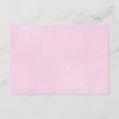 Donut baby shower meisje boek aanvraag insert informatiekaartje (Achterkant)