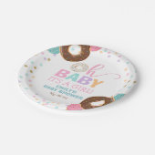 Donut Baby shower Party Paper Bord 7" Donut Party (Gekanteld)