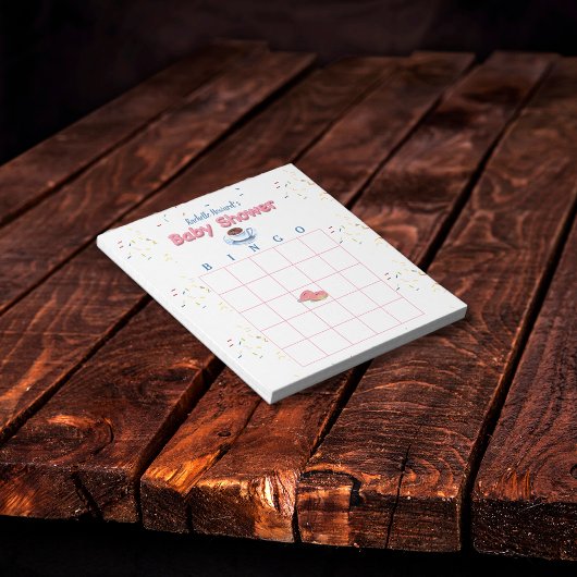 Donut Baby Shower Strooigoed Bingo Spel Kaart