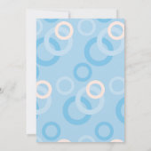 Donut Baby shower Uitnodiging (Achterkant)