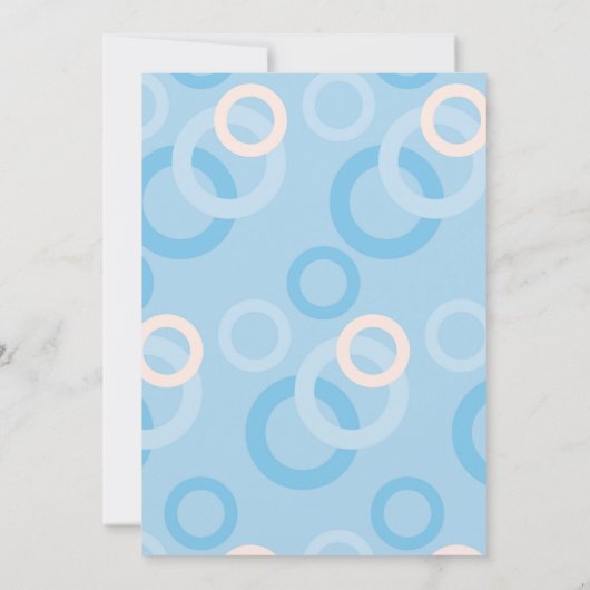 Donut Baby shower Uitnodiging (Achterkant)