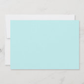 Donut Baby Sprinkle Blauwe Doughnut Jongen Spetter Kaart (Achterkant)