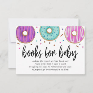 Donut Baby Sprinkle Books voor Baby Kaart