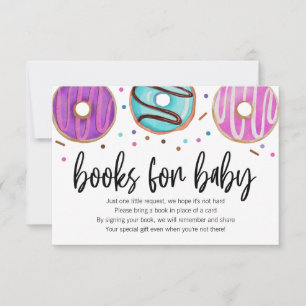 Donut Baby Sprinkle Books voor Baby Kaart