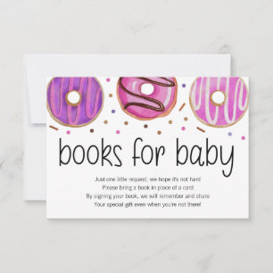 Donut Baby Sprinkle Books voor Baby Kaart