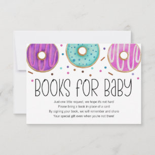 Donut Baby Sprinkle Books voor Baby Kaart
