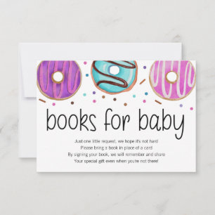 Donut Baby Sprinkle Books voor Baby kaart