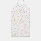 Donut Baby Sprinkle Gift Label Cadeaulabel (Achterkant)