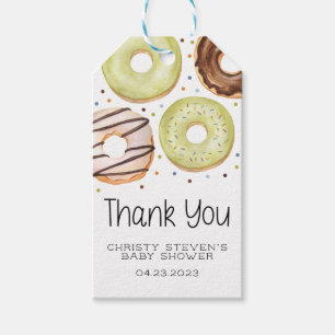 Donut Baby Sprinkle Gift Labels Cadeaulabel