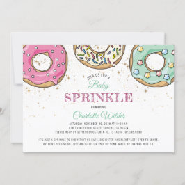 Donut Baby Sprinkle Kaart