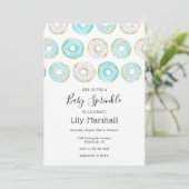 Donut Baby Sprinkle Kaart (Staand voorkant)