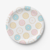 Donut Baby Sprinkle Papieren Bordje (Voorkant)