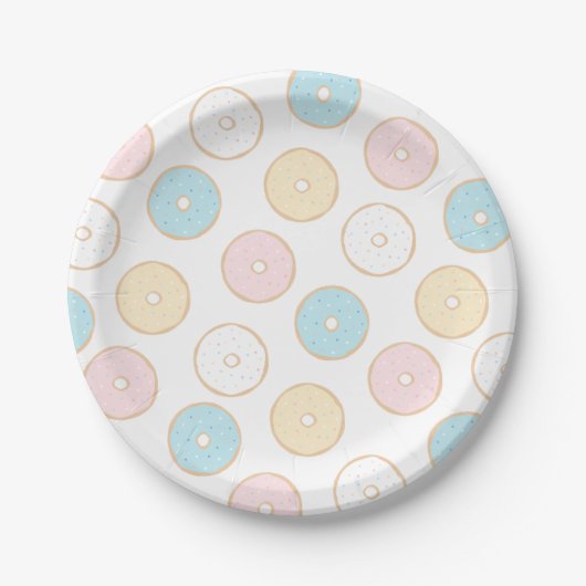 Donut Baby Sprinkle Papieren Bordje (Voorkant)