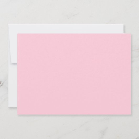 Donut Baby Sprinkle Roze Doughnut Girl Sprinkle Kaart (Achterkant)