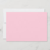 Donut Baby Strooi Roze Doughnut Meisje Strooi Kaart (Achterkant)