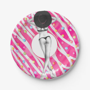 Donut Bachelorette Party Beach Girl Papieren Bordje