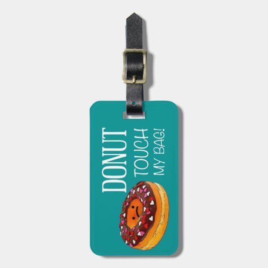 Donut Bagage Label (Voorkant verticaal)