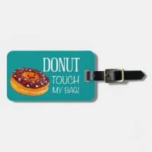 Donut Bagagelabel