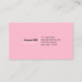 Donut Bakery Dessert Sweet Cute Visitekaartje (Achterkant)