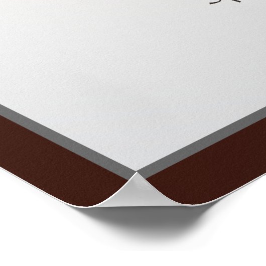 Donut Bakery Shop Floor Sign Poster (Hoek)