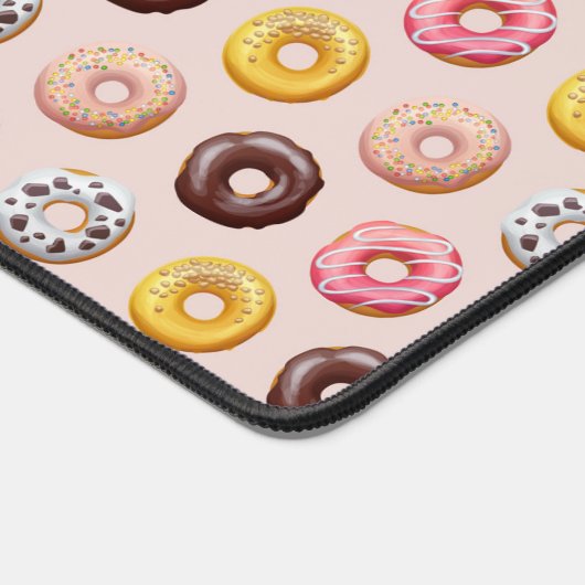 Donut Bakery Shop Patroon Bureaumat (Hoek)