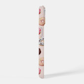 Donut Bakery Shop Patroon iPhone 15 Case (Rechterkant)