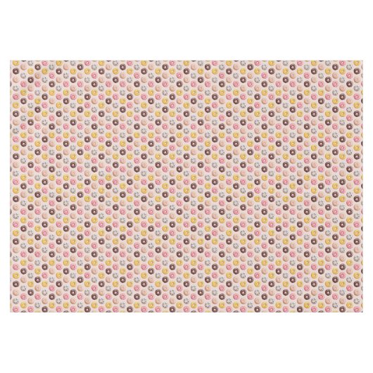 Donut Bakery Shop Patroon Tafelkleed (Voorkant (Horizontaal))