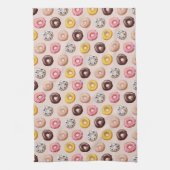 Donut Bakery Shop Patroon Theedoek (Verticaal)
