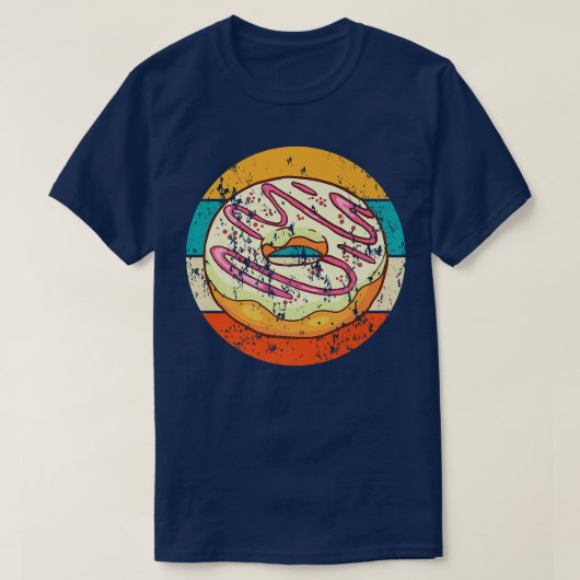 Donut Baking Baker Cake  Retro 1431 T-shirt (Design voorkant)