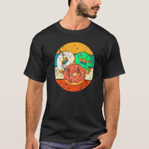 Donut Baking Baker Cake  Retro 7 T-shirt