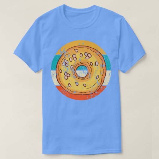 Donut Baking Baker Cake Retro T-shirt (Design voorkant)