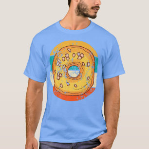 Donut Baking Baker Cake  Retro T-shirt