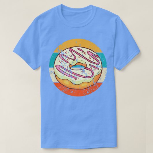 Donut Baking Baker Cake Retro T-shirt (Design voorkant)
