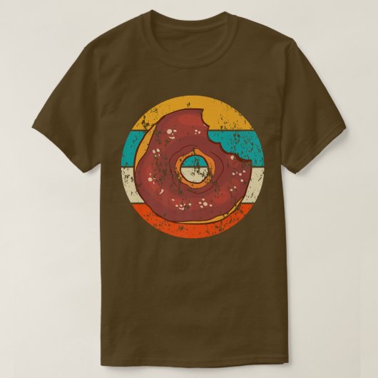 Donut Baking Baker Cake Retro T-shirt (Design voorkant)
