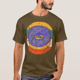 Donut Baking Baker Cake  Retro T-shirt