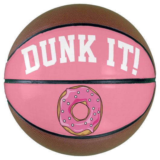 Donut Ball Strawberry Basketbal (Voorkant)