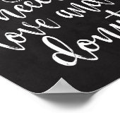 Donut bar 8x10 krijtbord huwelijksbord poster (Hoek)