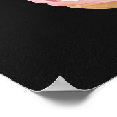 Donut Bar Wedding Sign. Life is Sweet Poster (Hoek)