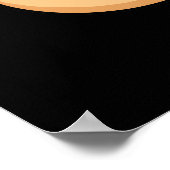 Donut be Jelly Funny Food Pun Dark BG Poster (Hoek)