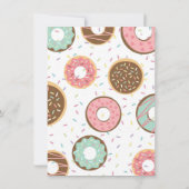 Donut Bedankt a Hole Bunch Dank je wel Kaart (Achterkant)