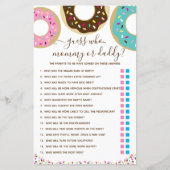 Donut Bestrooid Met Liefde Raad Wie? Spel (Voorkant)