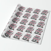 Donut bij de Finish Line Funny Fitness Motivation Cadeaupapier (Uitgerold)