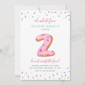 Donut Birthday Celebration | Twee Kaart (Voorkant)