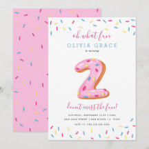 Donut Birthday Celebration | Twee