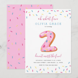 Donut Birthday Celebration | Twee Kaart