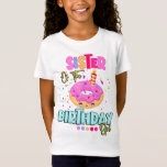 Donut Birthday Girl Party Theme MAtching Sister T-shirt<br><div class="desc">Geniet van deze viering van je dochter,  nichtje,  goddochter met dit mooie feest van Donut Birthday Girl. Gelijke tijd met vrienden en familie en creëer onvergetelijke momenten</div>